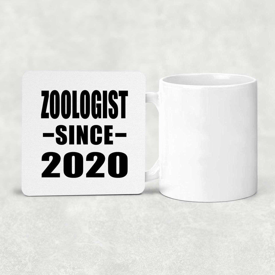 Zoologist Since 2020 - Drink Coaster