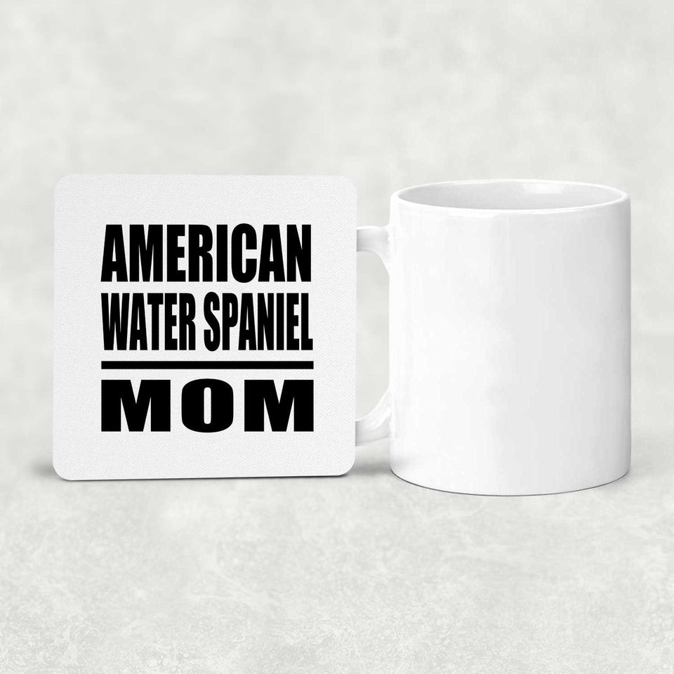 American Water Spaniel Mom - Drink Coaster