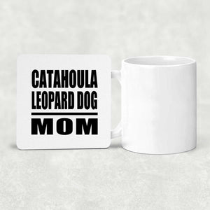 Catahoula Leopard Dog Mom - Drink Coaster
