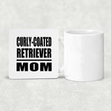 Curly-Coated Retriever Mom - Drink Coaster