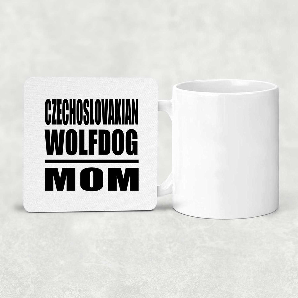 Czechoslovakian Wolfdog Mom - Drink Coaster