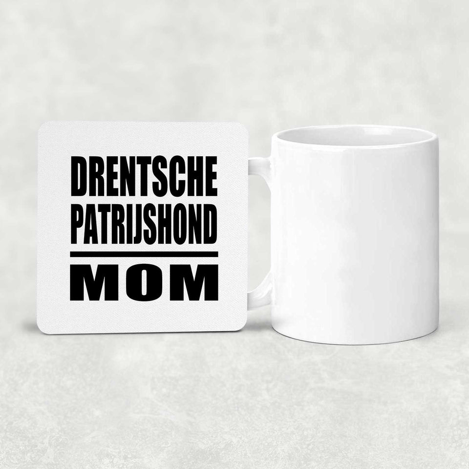 Drentsche Patrijshond Mom - Drink Coaster