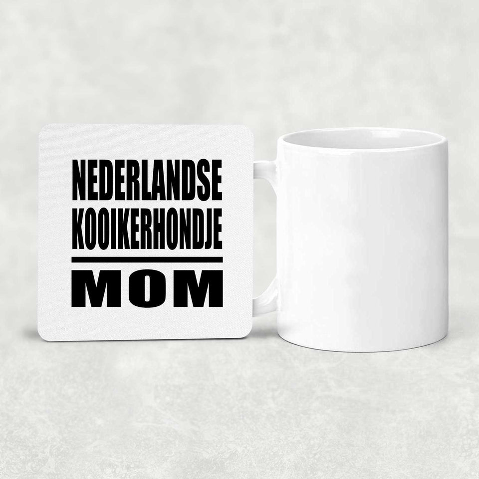 Nederlandse Kooikerhondje Mom - Drink Coaster