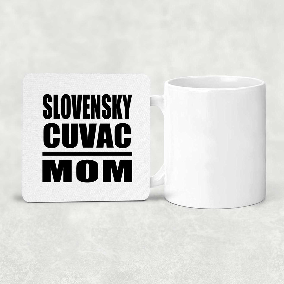 Slovensky Cuvac Mom - Drink Coaster