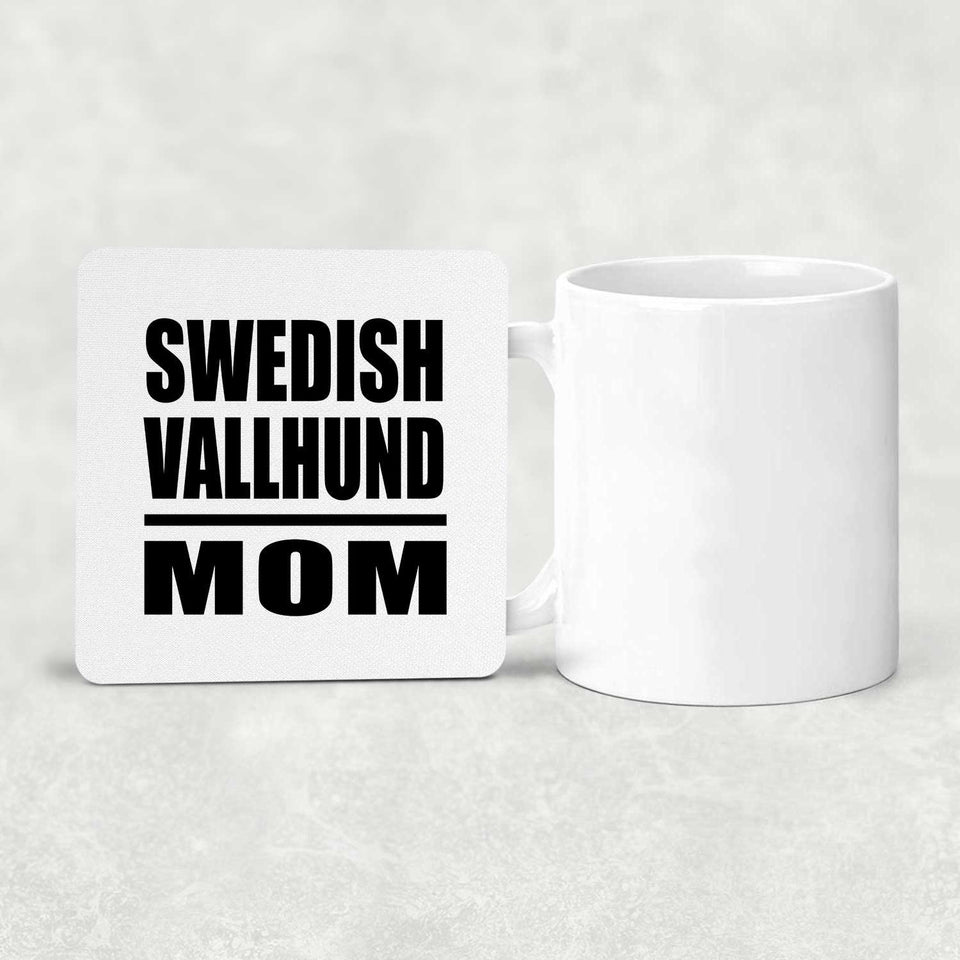Swedish Vallhund Mom - Drink Coaster