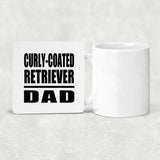 Curly-Coated Retriever Dad - Drink Coaster