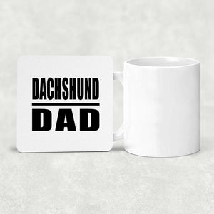 Dachshund Dad - Drink Coaster