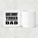 Dandie Dinmont Terrier Dad - Drink Coaster