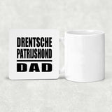 Drentsche Patrijshond Dad - Drink Coaster