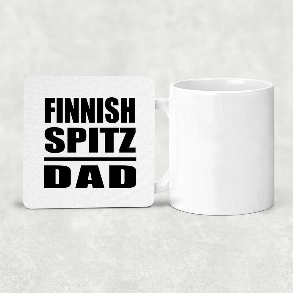 Finnish Spitz Dad - Drink Coaster