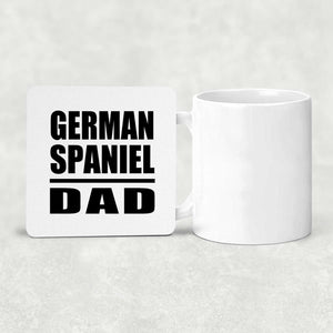 German Spaniel Dad - Drink Coaster