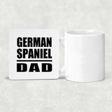 German Spaniel Dad - Drink Coaster