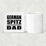 German Spitz Dad - Drink Coaster