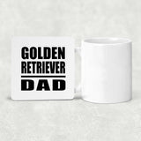 Golden Retriever Dad - Drink Coaster