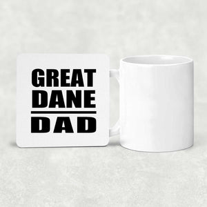 Great Dane Dad - Drink Coaster