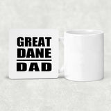 Great Dane Dad - Drink Coaster