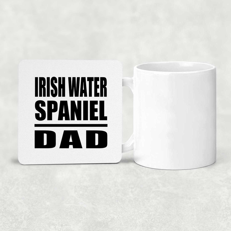 Irish Water Spaniel Dad - Drink Coaster