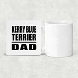 Kerry Blue Terrier Dad - Drink Coaster