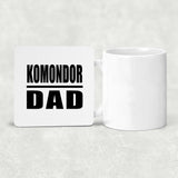 Komondor Dad - Drink Coaster