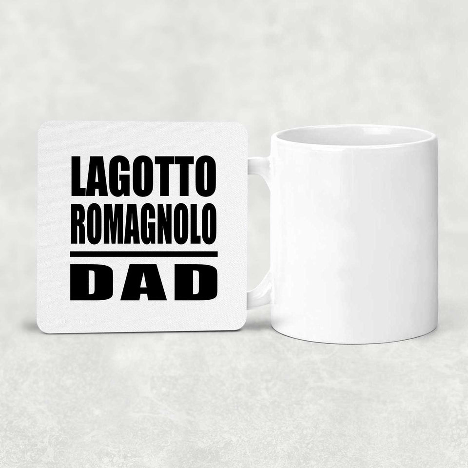 Lagotto Romagnolo Dad - Drink Coaster