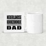 Nederlandse Kooikerhondje Dad - Drink Coaster