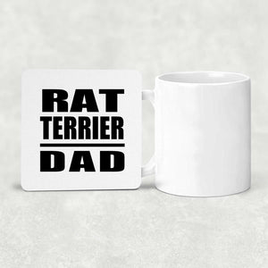 Rat Terrier Dad - Drink Coaster