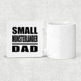 Small Munsterlander Dad - Drink Coaster