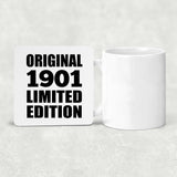 123rd Birthday Original 1901 Limited Edition - Drink Coaster