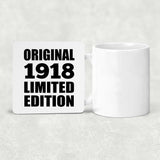 106th Birthday Original 1918 Limited Edition - Drink Coaster