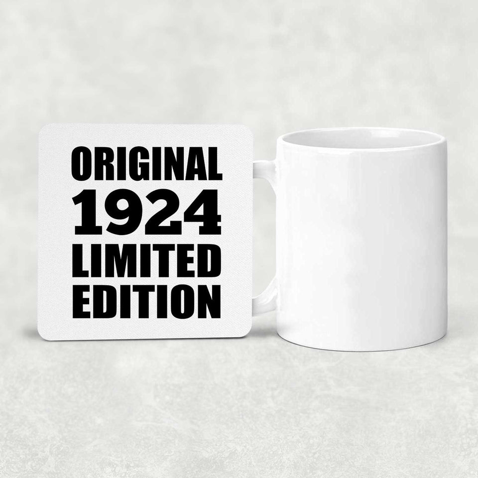 100th Birthday Original 1924 Limited Edition - Drink Coaster