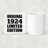 100th Birthday Original 1924 Limited Edition - Drink Coaster