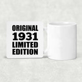 93rd Birthday Original 1931 Limited Edition - Drink Coaster