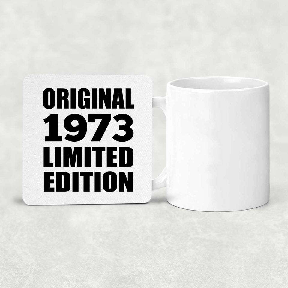 51st Birthday Original 1973 Limited Edition - Drink Coaster