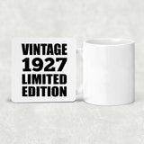 97th Birthday Vintage 1927 Limited Edition - Drink Coaster