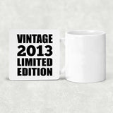 11th Birthday Vintage 2013 Limited Edition - Drink Coaster