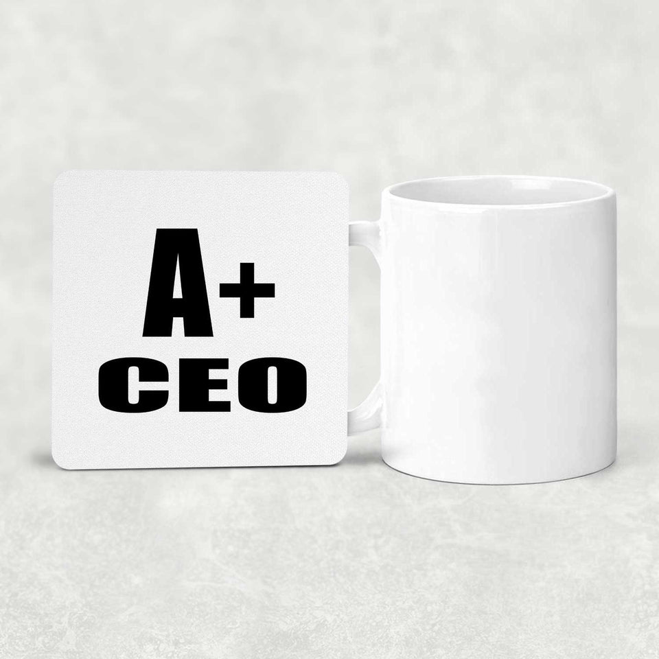 A+ CEO - Drink Coaster