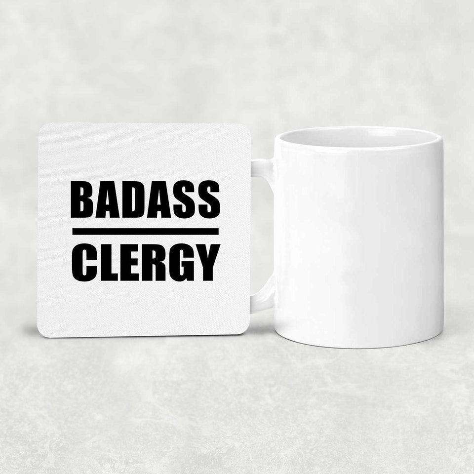 Badass Clergy - Drink Coaster