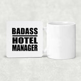 Badass Hotel Manager - Drink Coaster