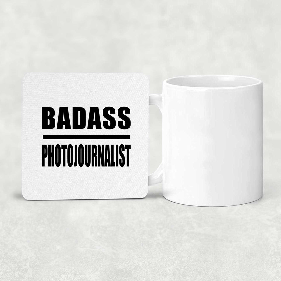 Badass Photojournalist - Drink Coaster