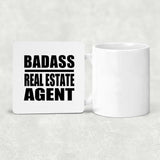 Badass Real Estate Agent - Drink Coaster