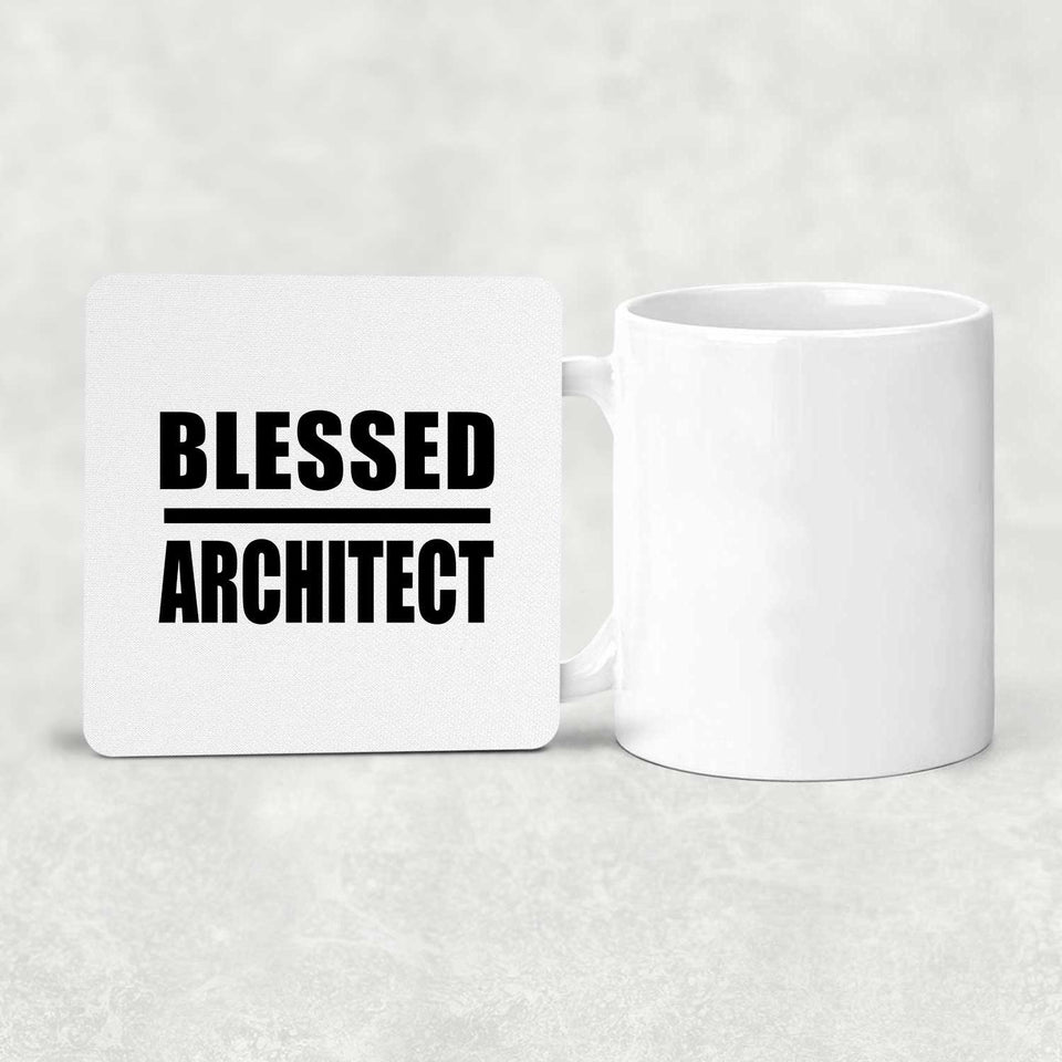 Blessed Architect - Drink Coaster