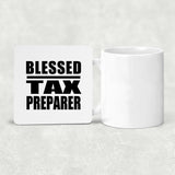 Blessed Tax Preparer - Drink Coaster