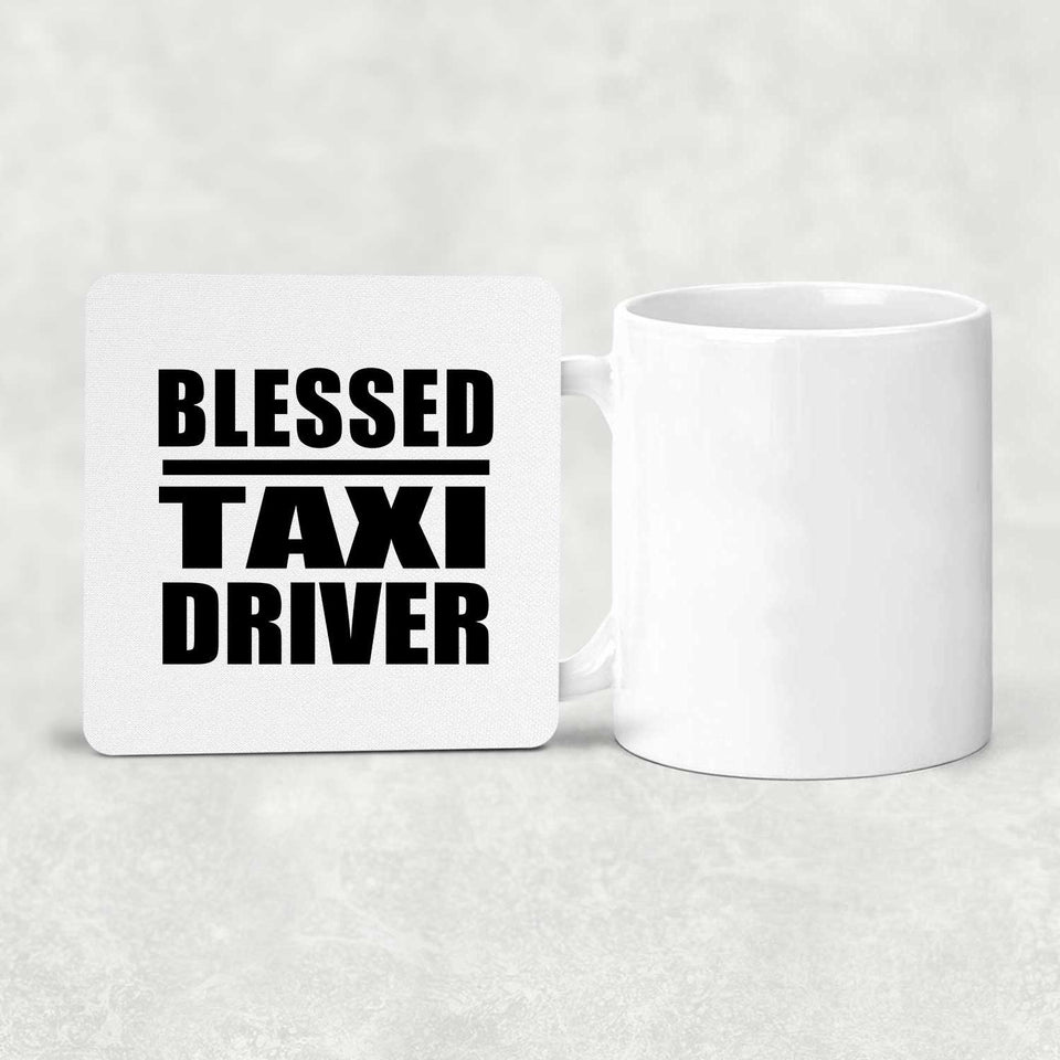Blessed Taxi Driver - Drink Coaster