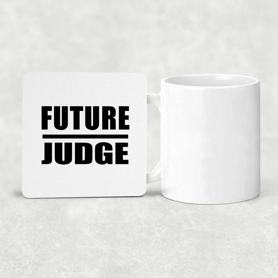 Future Judge - Drink Coaster