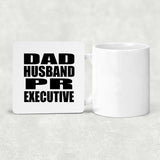 Dad Husband PR Executive - Drink Coaster