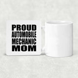 Proud Automobile Mechanic Mom - Drink Coaster