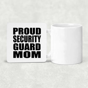 Proud Security Guard Mom - Drink Coaster