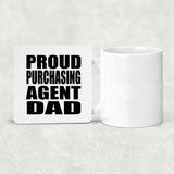 Proud Purchasing Agent Dad - Drink Coaster