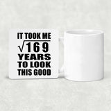 13th Birthday Took Square Root of 169 Years To Look Good - Drink Coaster
