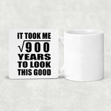 30th Birthday Took Square Root of 900 Years To Look Good - Drink Coaster